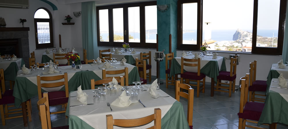 sala ristorante Ischia u' campagnuolo